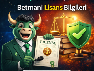 Betmani Curaçao Gaming Authority lisansı ve uluslararası bahis yetki belgesi.