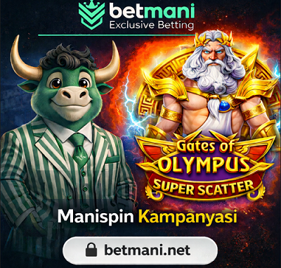 Betmani Manispin Kampanyası freespin bonusu ve Gates of Olympus Süper Scatter ödülleri