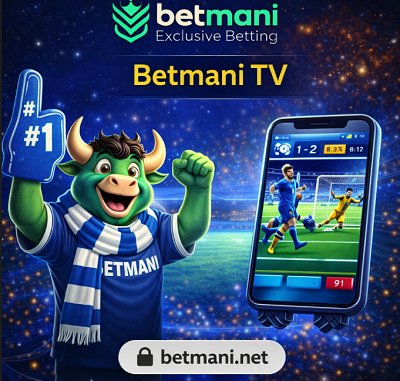 Betmani TV canlı HD maç yayını ve resmi betmani.online bağlantı ekranı.